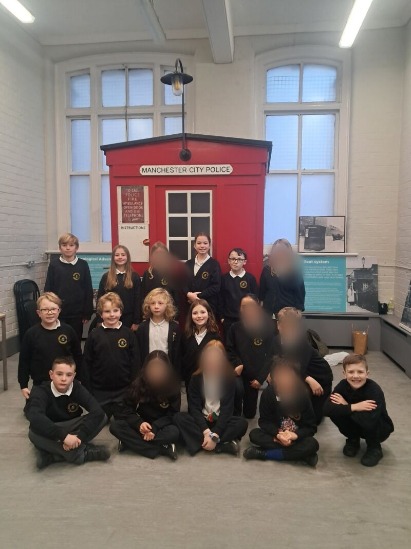 Image for the Tweet beginning: 📷Manchester Police Museum Trip📷
Our children