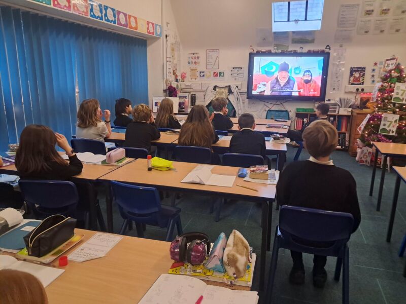 Image for the Tweet beginning: On Friday, Oak class watched