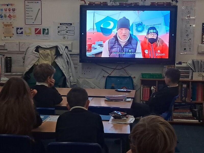 Image for the Tweet beginning: On Friday, Oak class watched